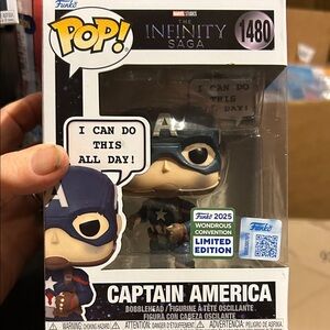 Funko Pop Captain America Infinity Saga Figure